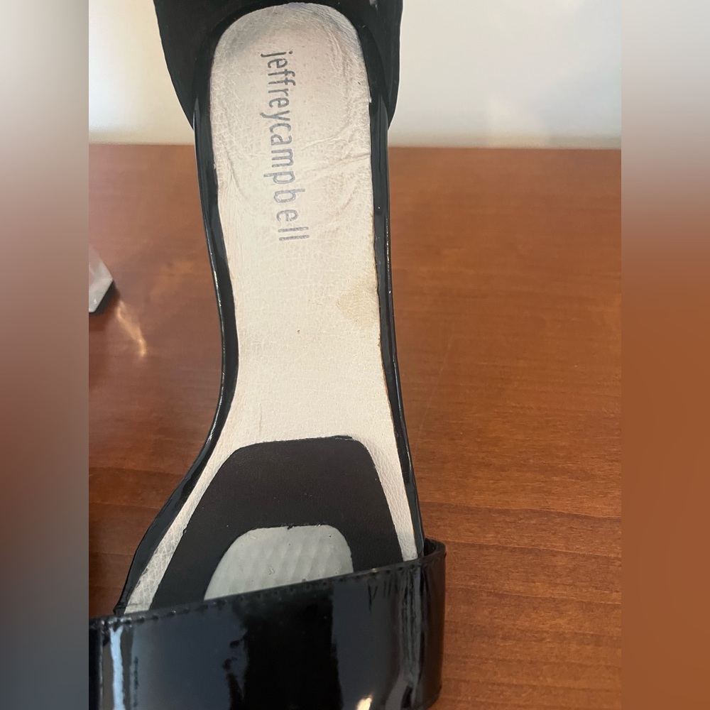Jeffrey Campbell Starla Black Star Heel Women's Shoes size 6 - Picture 3 of 9